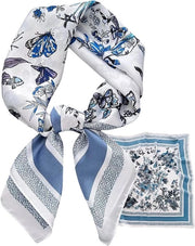 Sfumata Sfumata Sciarpa 70x70 cm per Donne - Foulard, Bandana e Sciarpa al Collo