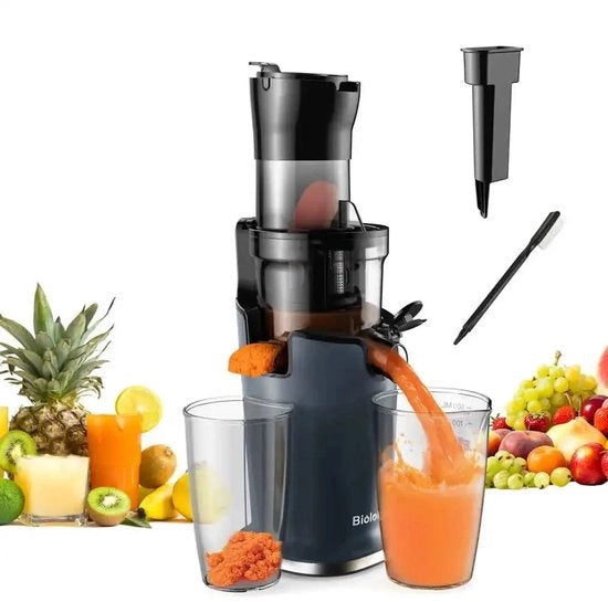 Sapcentrifuga - 78mm Ingresso alimentare - 200W - 40-65RPM - Per tutta la frutta