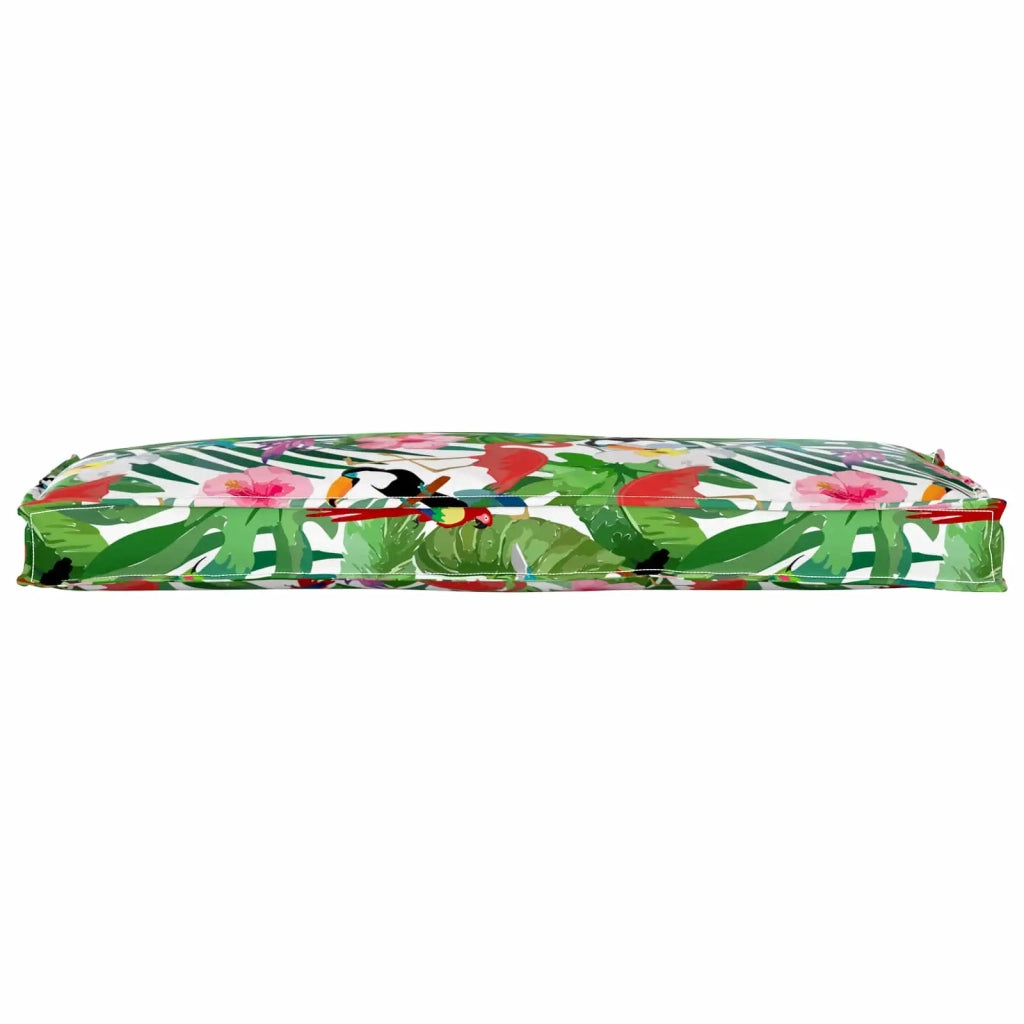 Cuscino Floreale Multicolore 110 x 40 x 8 cm Tessuto Oxford 42001637