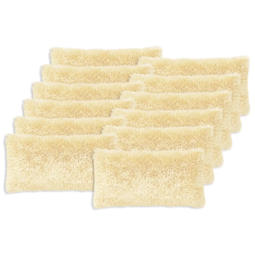 Federa 12 pcs HEERLEN Crema 40 x 80 cm Fleece PV 910116