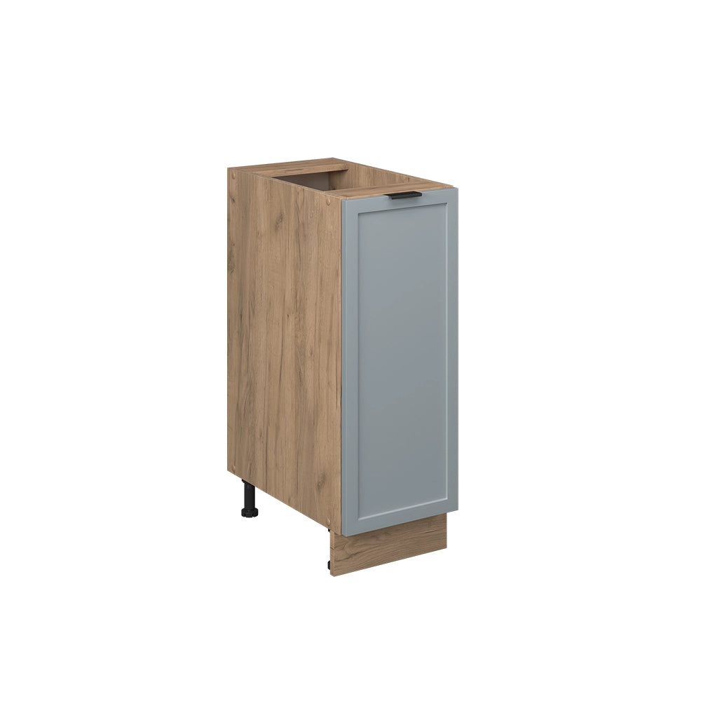 Vicco Armadio cucina dispensa alto Blu-grigio chiaro 30 cm senza piano di lavoro