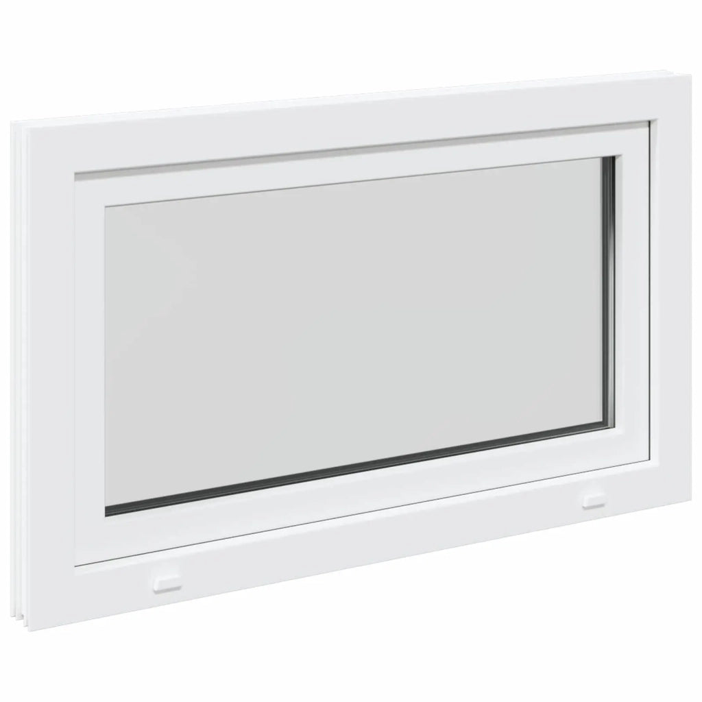 Finestra per Soffitta RISOR 100 x 60 cm PVC e Vetro Bianco CFW2751541
