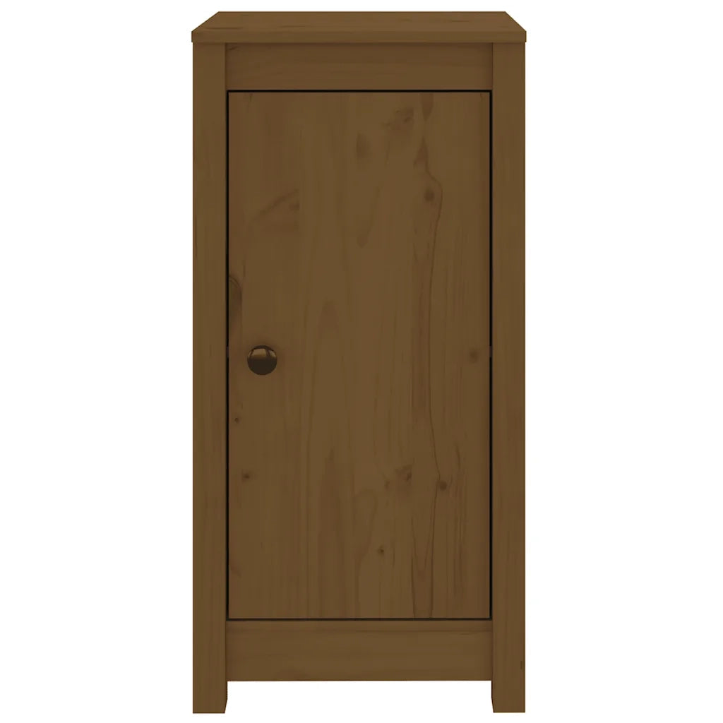 Credenze 2 pz Miele 40x35x80 cm in Legno Massello di Pino cod mxl 19456