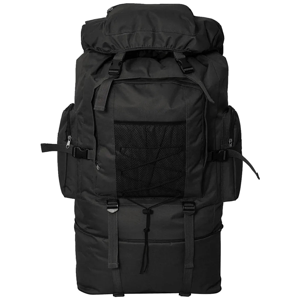 Zaino Stile Militare XXL 100 L Nero CFW5049648