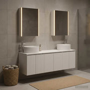 Set di Armadi da Bagno 5 pcs Bianco Legno ingegnerizzato 3406567