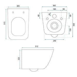 Vaso Wc Rea Dexter Tornado