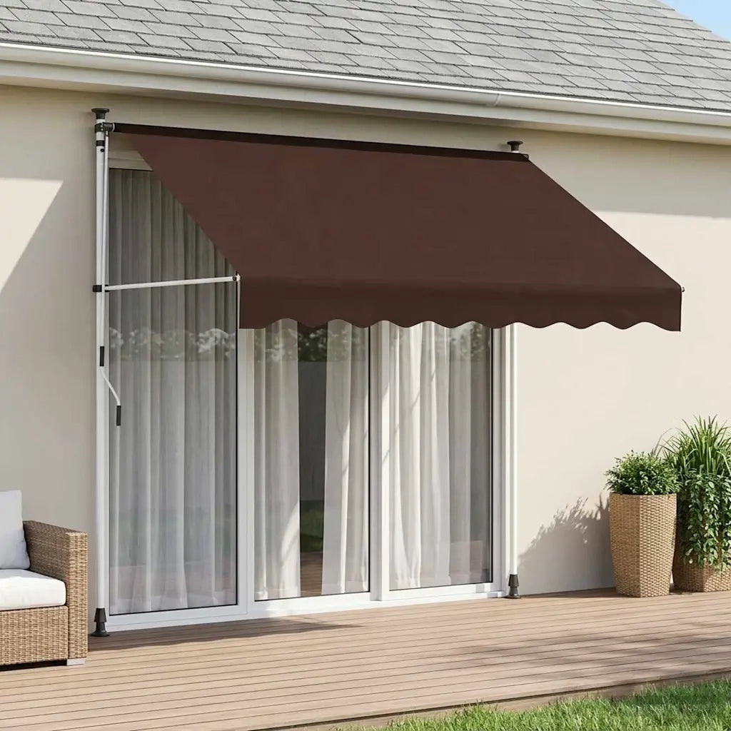 Tenda retrattile manuale Marrone 250 cm 42037047