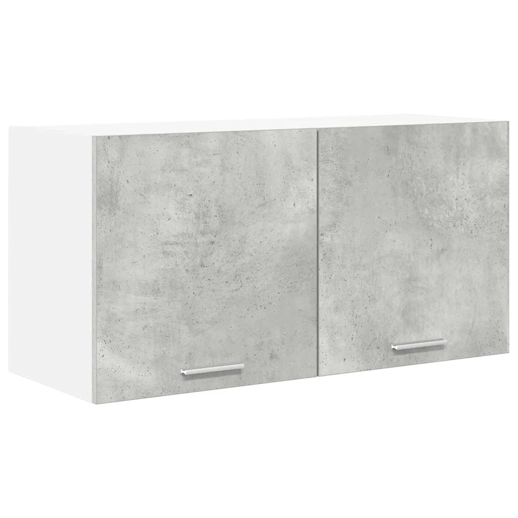 Armadio pensile con porta Grigio cemento 80 x 31 x 40 cm 884181