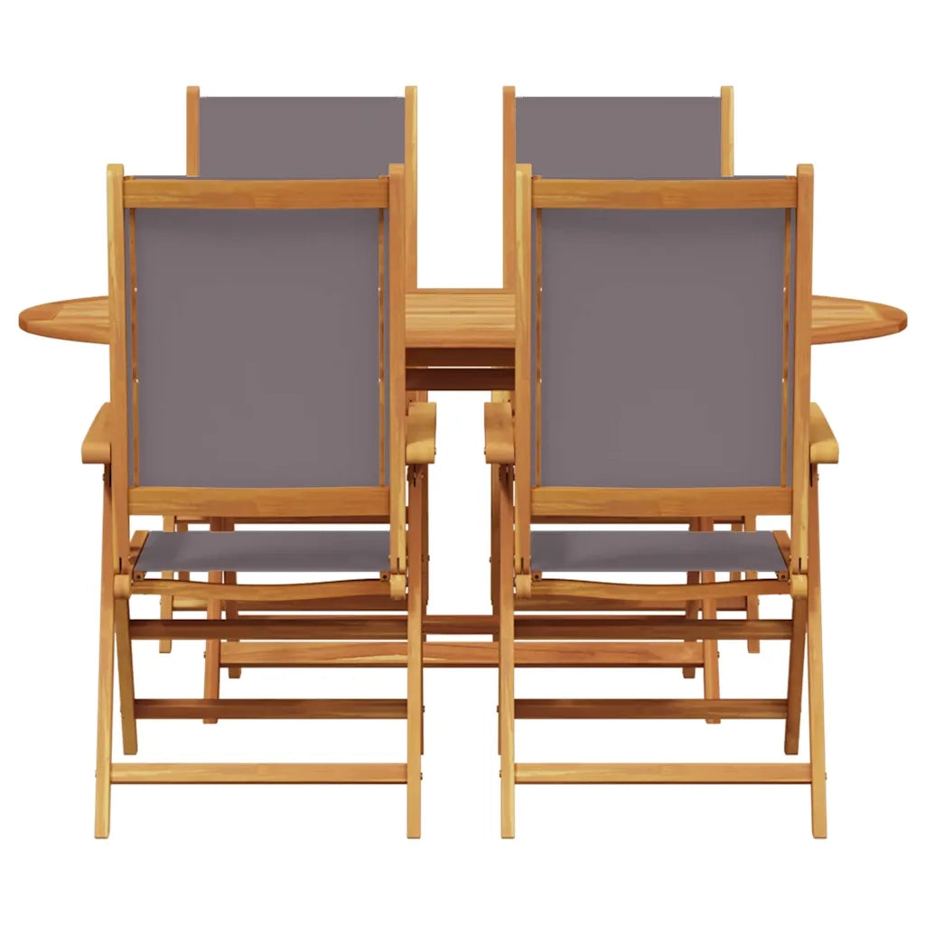 Set da Pranzo per Giardino 5 pcs Antracite 3375744