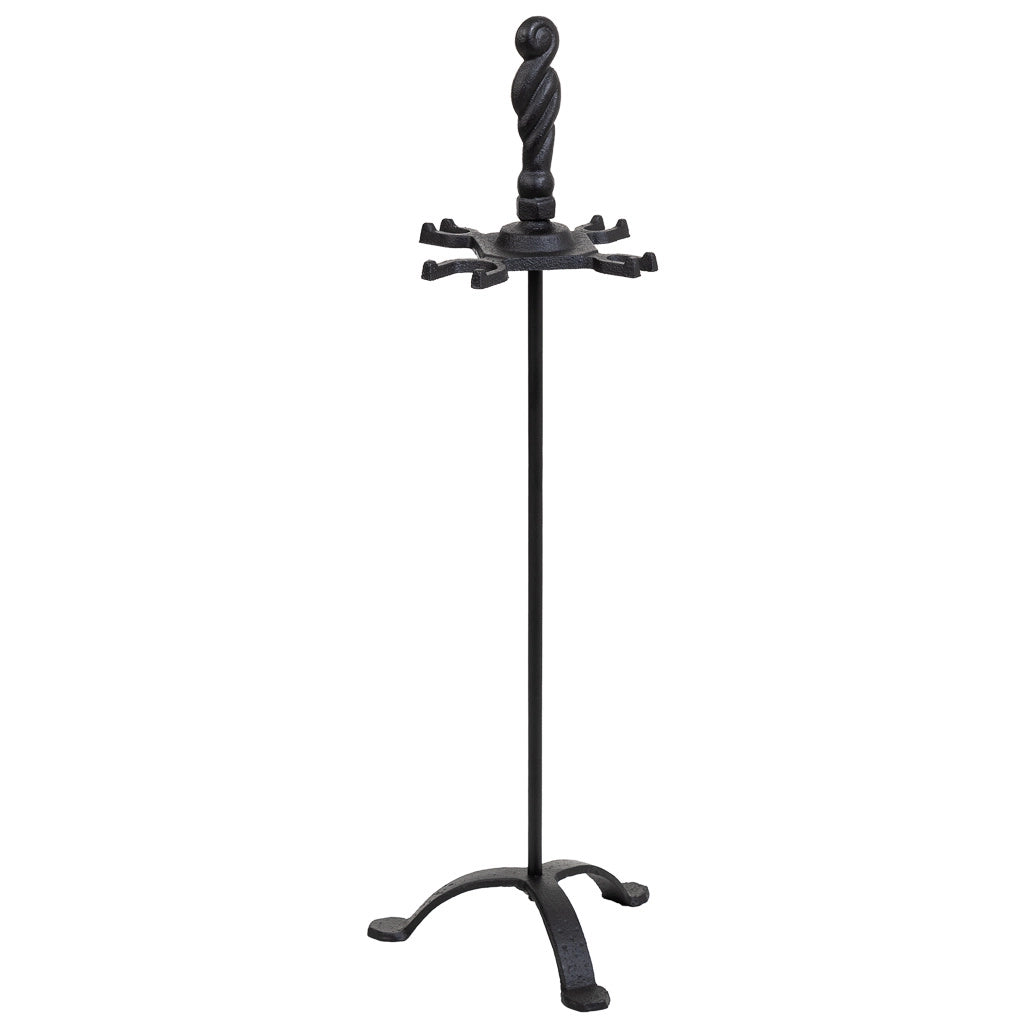 Set di 5 utensili per spazzacamino in metallo nero