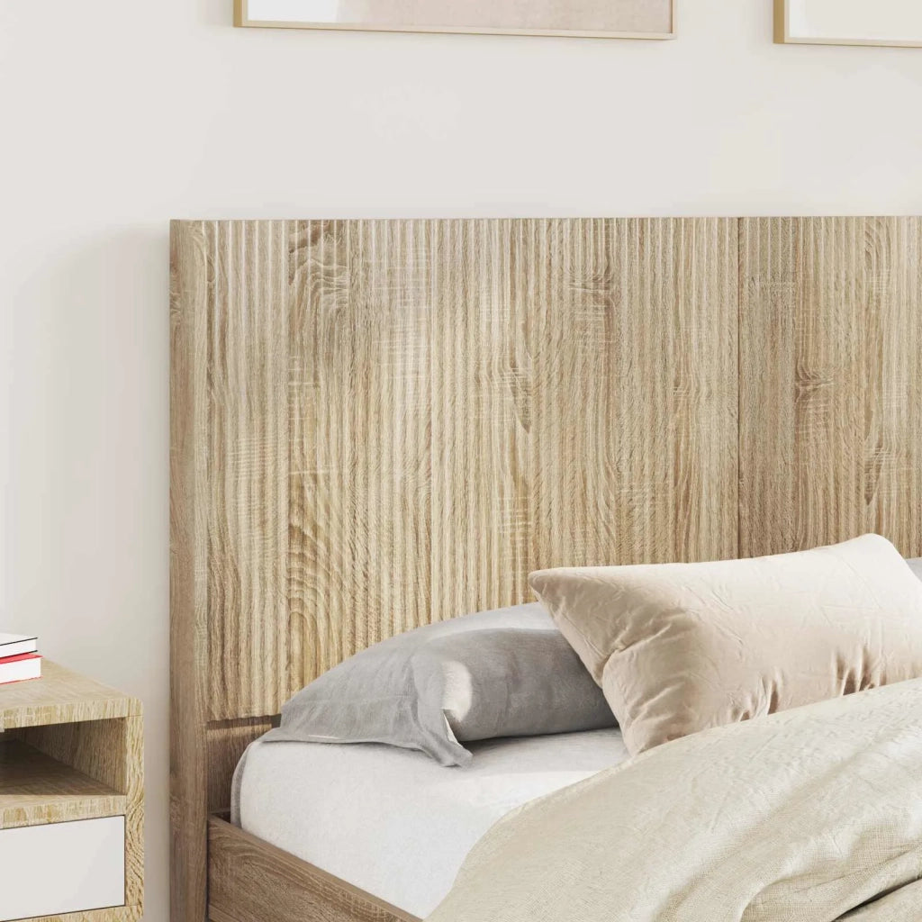 Struttura del letto con stoccaggio e testata Rovere Sonoma 3413871