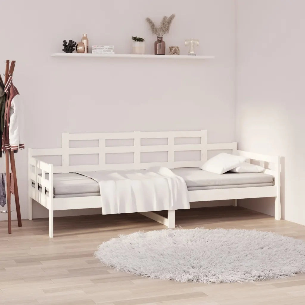 Dormeuse in Legno Massello di Pino Bianco 80x200 cm cod mxl 61407