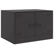 Tavolino da salotto | Tavolino da caff¨¨ | Tavolino da Soggiorno Nero 67x50x44 cm in Acciaio