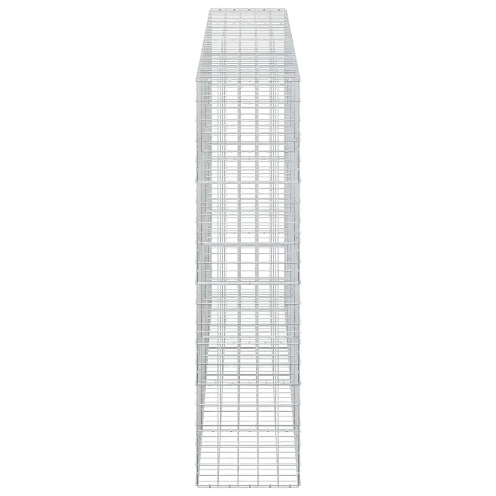 Gabione con Filo da 3,5 mm e Rete da 10x10 cm 400x50x200 cm 3463346