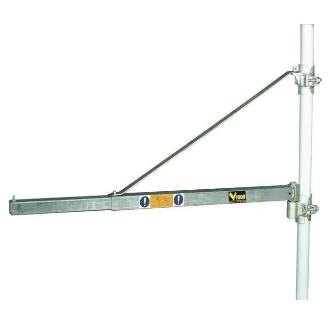 Vigor 49732-15 Braccio per Paranchi Elettrici Allungabile 75 110 cm Acciaio Zincato Portata 600 Kg