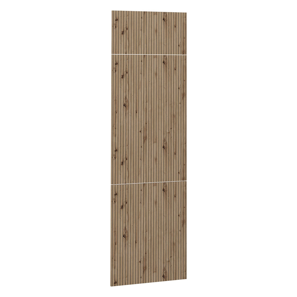 Vicco Frontale cucina Rovere artigianale 59.6 x 196 cm frontale del mobile per mobile per frigorifero