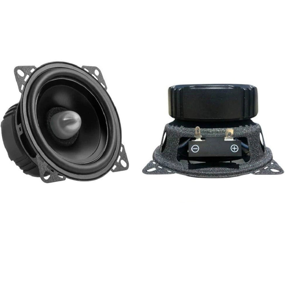 Trade Shop - Coppia Altoparlanti Medio Basso Woofer 10cm 280w Impedenza 4 Ohm 92db Auto 02622 -