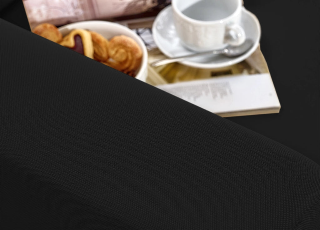 Copripoltrona Reclinabile Elasticizzato Antimacchia Magic Tinta Unita Nero Poltrona Relax Idrorepellente