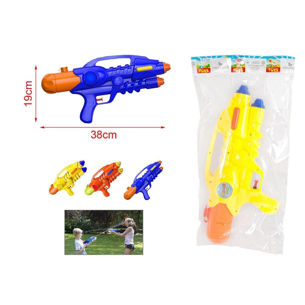 Trade Shop - Pistola Ad Acqua Con Serbatoio 38 X 19 Cm Gioco Bambini Colori Assortiti 2904370 -