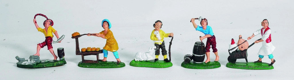 Pastore Cm.10 Modelli Assortiti decorazione di Natale