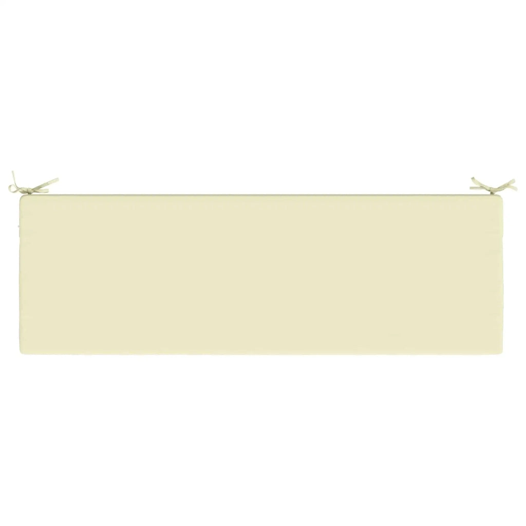 Cuscini per Panchina a 2 Pezzi SOEST 2 pz 100% Poliestere Crema 949463