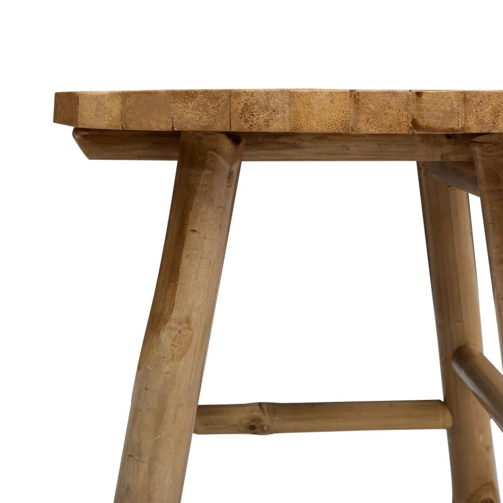 Panca da Giardino Marrone Chiaro ? 38 x 42 cm Bamb¨´ CFW8292631