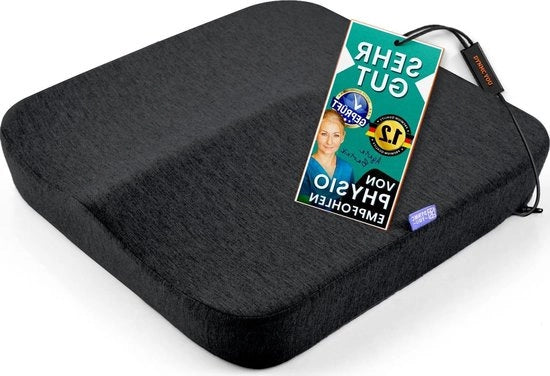 Cuscino di schiuma a forma quadrata per massima stabilità e supporto - Ideale per seggiolina da ufficio e sedia a rotelle