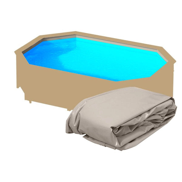 Liner di ricambio per piscina in legno BWT TROPIC +510 ottagonale 4,95 x 3,45 x h. 1,20 m