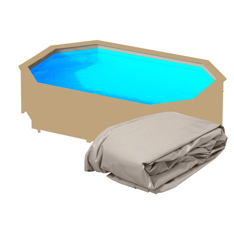 Liner di ricambio per piscina in legno BWT TROPIC +510 ottagonale 4,95 x 3,45 x h. 1,20 m