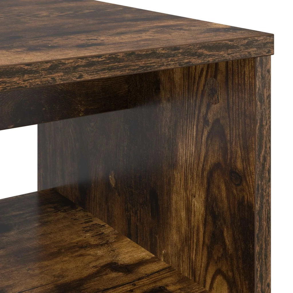 Mobile TV | Armadietto TV | Mobile Porta TV Rovere fum¨¦ 80 x 35 x 40 cm Legno multistrato