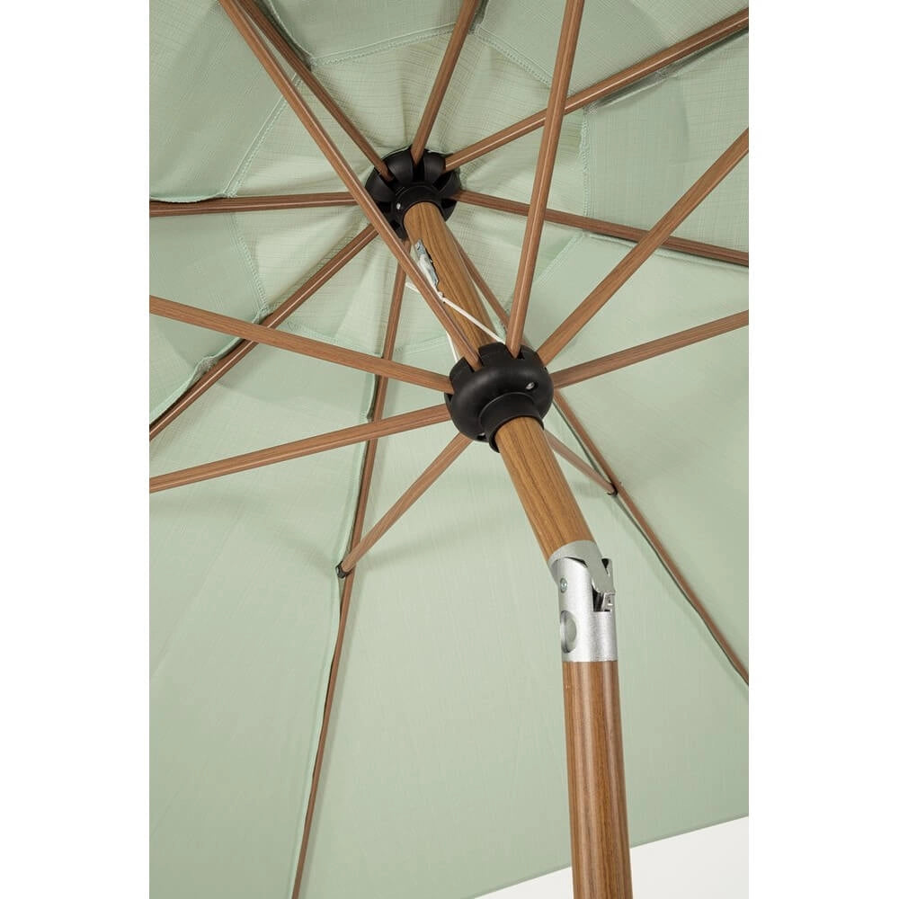 Ombrellone da Giardino con Snodo 3 metri Palo Effetto Legno - ORYX