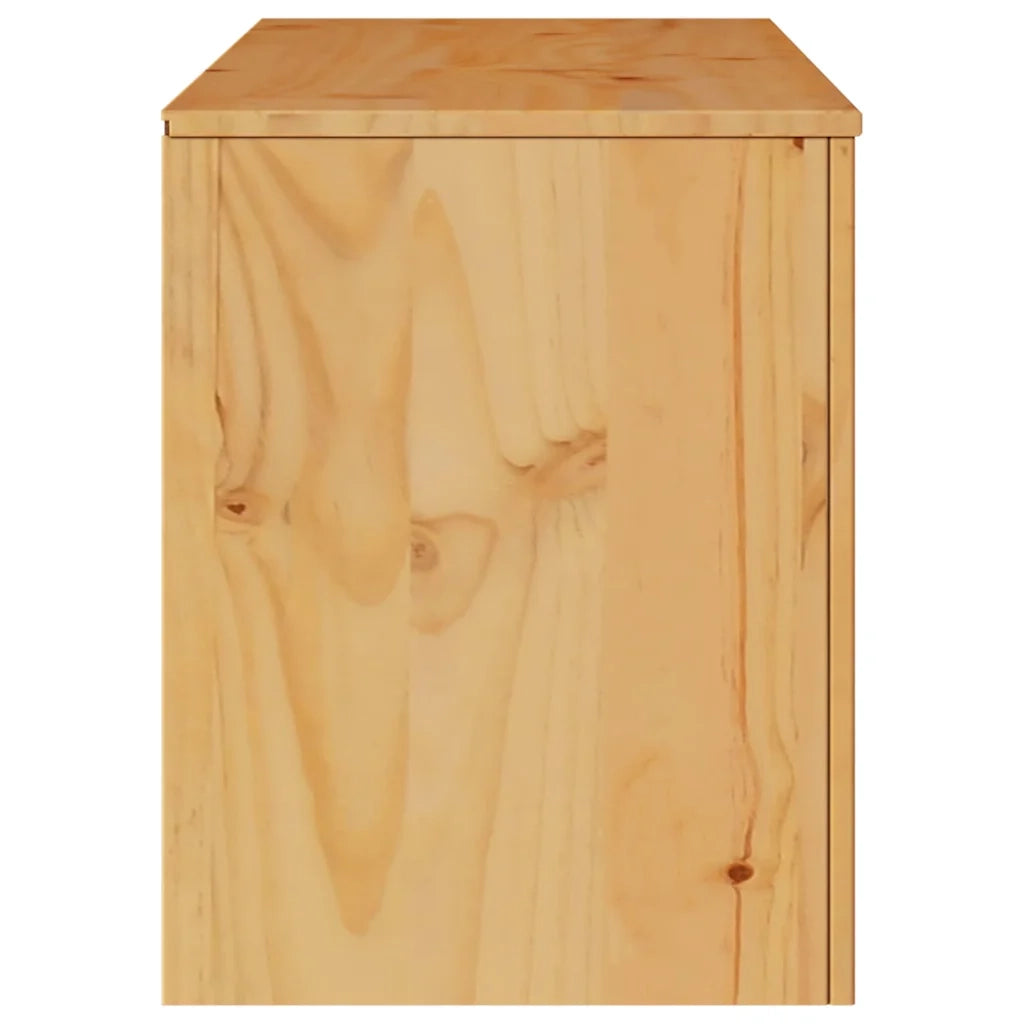 Mobile TV Drammen Rovere 99 x 43 x 55 cm Legno massello di pino 42003042