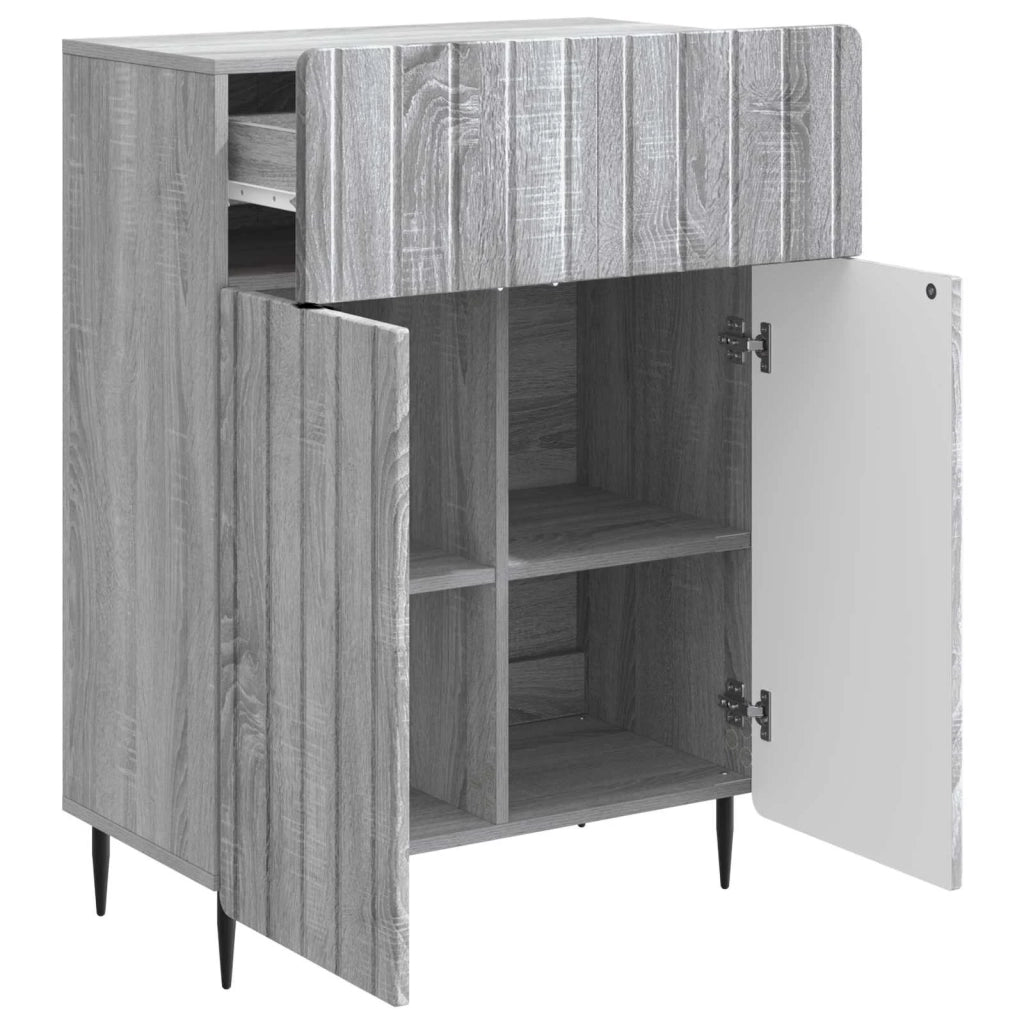 Credenza Grigio Sonoma 66 x 34,5 x 92 cm Legno ingegnerizzato 894411
