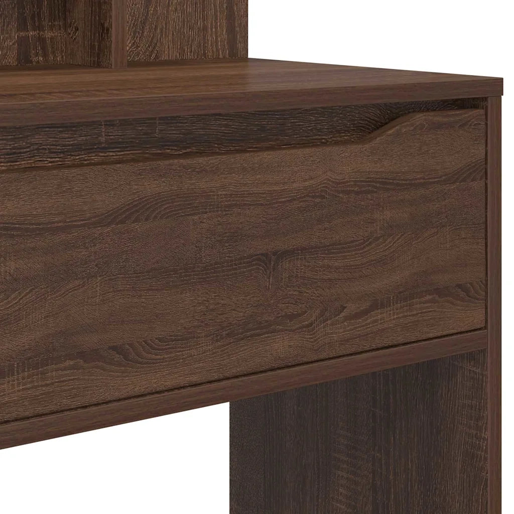 Tavoli da Trucco per Camera da Letto Rovere Marrone 889004