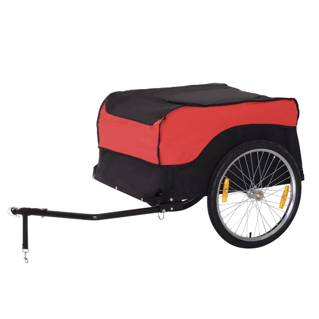 Rimorchio per Bicicletta da Carico ¨C Xylo ¨C Rosso-Nero