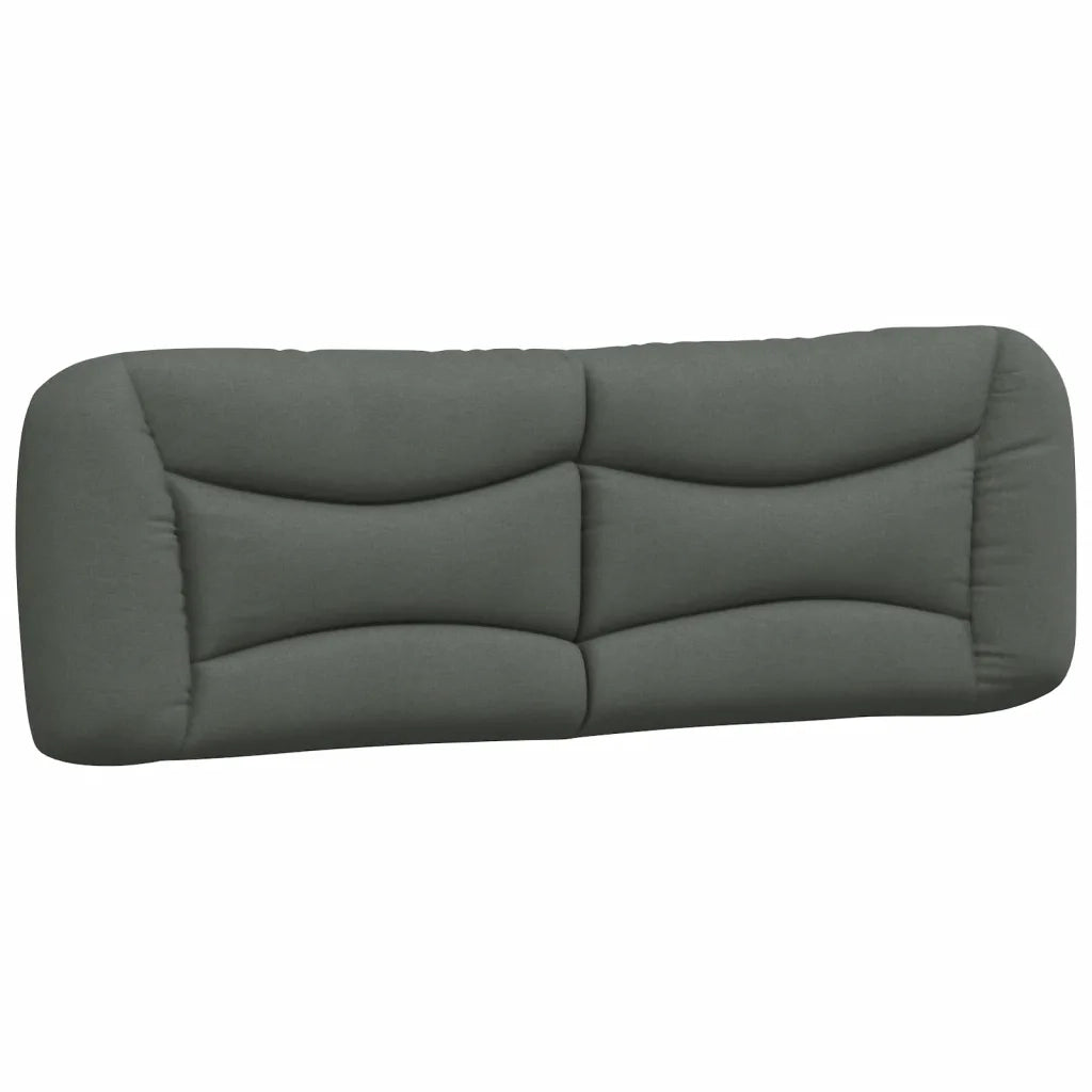 Letto con Materasso Hvar Grigio Scuro 160x200 cm Tessuto 3208542
