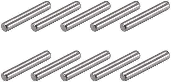 Pennelli a punta metallica 3 x 14 mm 25 pezzi in acciaio inossidabile