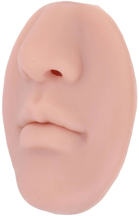 Modello per l'allenamento delle piercing labiali - Presentazione dei gioielli - Educativo - Duraturo e inodore - Realizzato in silicone morbido