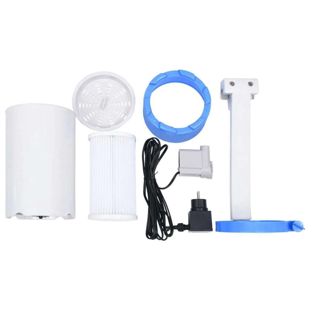 Pool Skimmer And Pump With Adapter 16 Cm Plastic