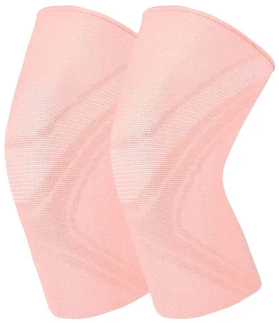 Sportivi ginocchiere da 2 pezzi per donne | Molto flessibili, leggeri e respiranti | Adatti per danza, yoga e fitness, adatti per gambe di 32-36 cm