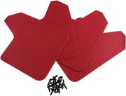 Pannelli di sostegno universali 40 * 30 * 3 mm - Piastra di supporto con viti MF12 BAS BLK