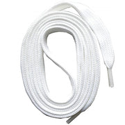 Trade Shop - Set 4 Pezzi Lacci Laccio Bianco 90 Cm Stringhe Tondo Tonde Scarpe Resistenti -