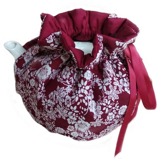 Accessori da cucina decorativi - Theepothoes in cotone - Isolante per the - Protezione per the - 20cm di altezza - Copertura per the rimovibile