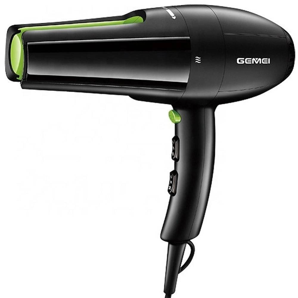 Trade Shop - Asciugacapelli Phon Professionale Motore Ac 1800-2200w 3 Velocità Salone Gm-118 -