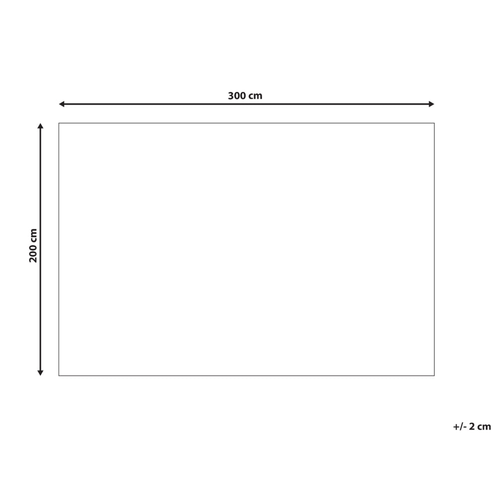 Tappeto di cotone di colore rosso beige 200 x 300 cm stile orientale soggiorno camera da letto