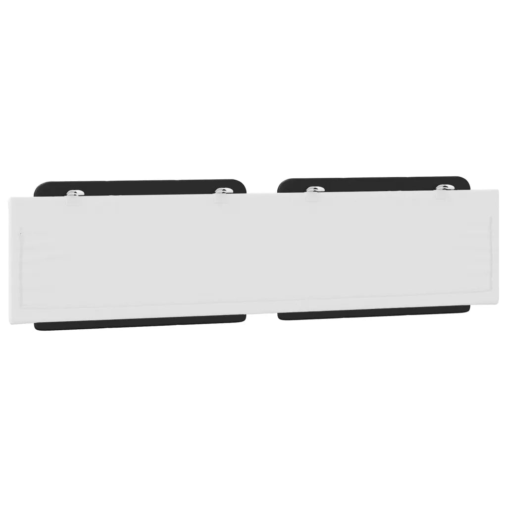 Cuscino Testiera Zadar Nero e Bianco 200 cm in Similpelle CFW9401994