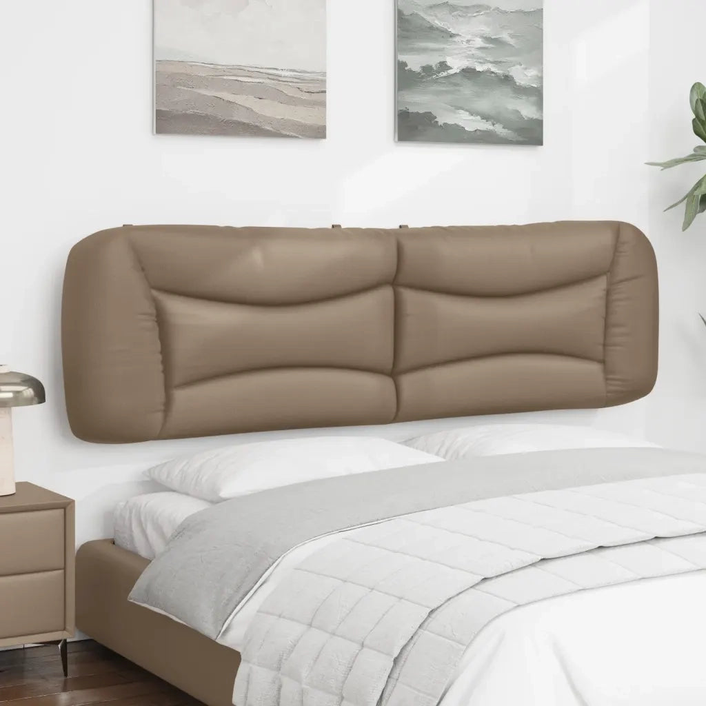 Cuscino Testiera Hvar Cappuccino 180 cm in Similpelle 374611