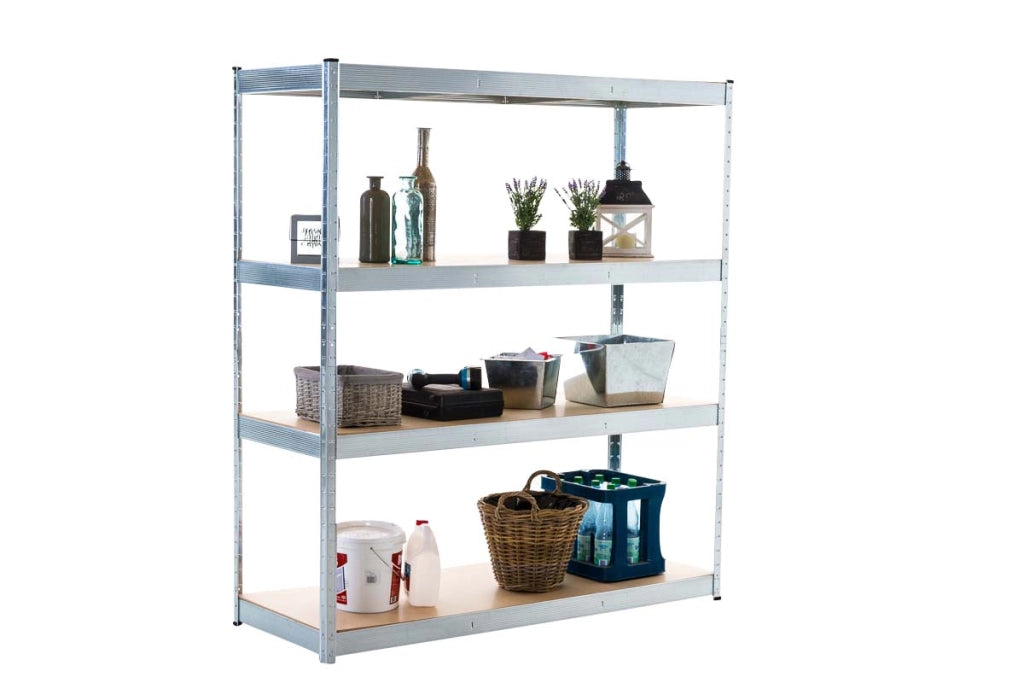 Scaffale Zincato Professionale 160x60x180 argento