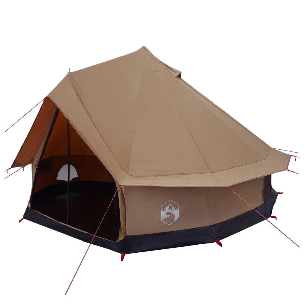 Tenda Familiare Marrone 8 persone Policotone