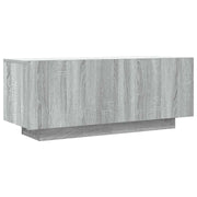Mobile TV multimediale mensola TV credenza TV sala da pranzo soggiorno camera da letto Sonoma 100 x 35 x 40 cm legno ingegnerizzato grigio 02_0028327